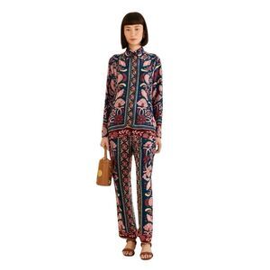 NWT Farm Rio Seashell Tapestry Cargo Pants Size Small